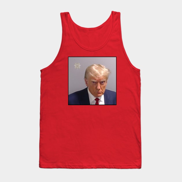 TRUMP MUGSHOT Tank Top by thedeuce